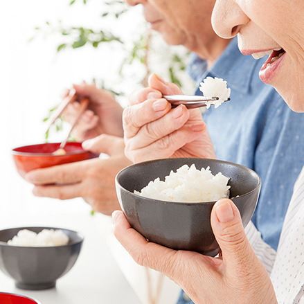 ご飯の風景